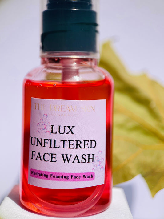 Lux Unfiltered Foaming Face Wash